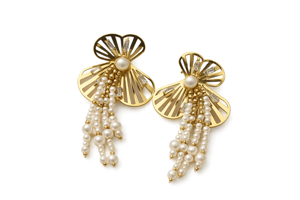 Earings on banner